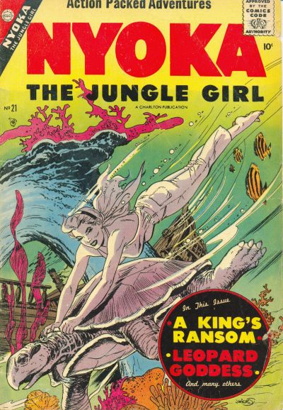 Cover for Nyoka the Jungle Girl (Charlton, 1955 series) #21