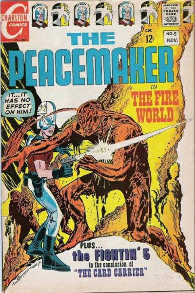 Cover for The Peacemaker (Charlton, 1967 series) #5