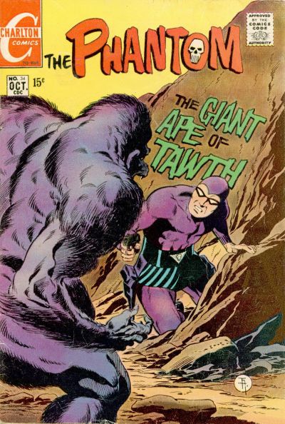 Cover for The Phantom (Charlton, 1969 series) #34