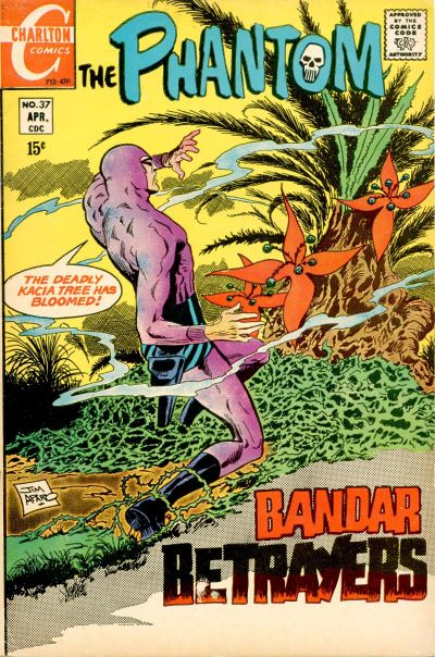 Cover for The Phantom (Charlton, 1969 series) #37