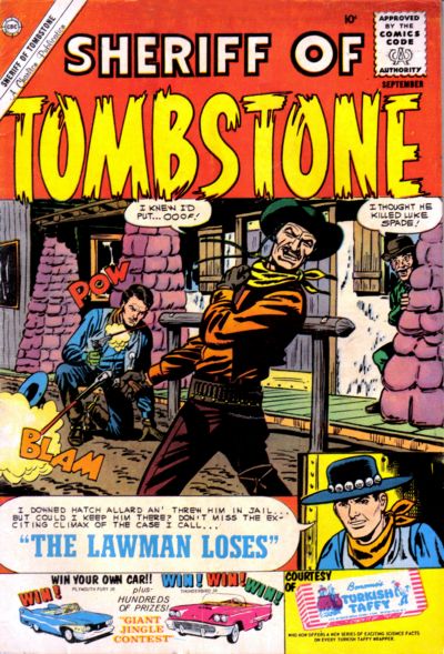 Cover for Sheriff of Tombstone (Charlton, 1958 series) #11