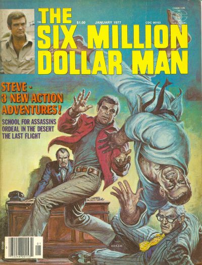 Cover for The Six Million Dollar Man [magazine] (Charlton, 1976 series) #4