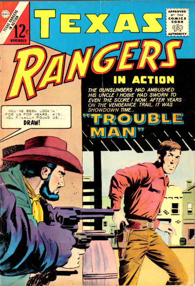 Cover for Texas Rangers in Action (Charlton, 1956 series) #42