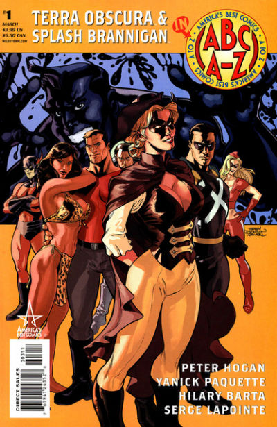 Cover for ABC: A-Z, Terra Obscura and Splash Brannigan (DC, 2006 series) #1