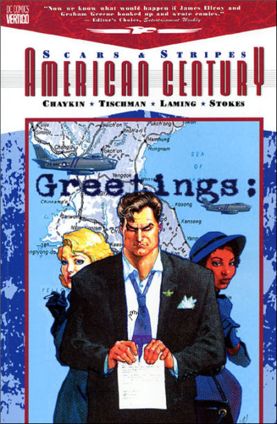 Cover for American Century (DC, 2001 series) #1 - Scars and Stripes