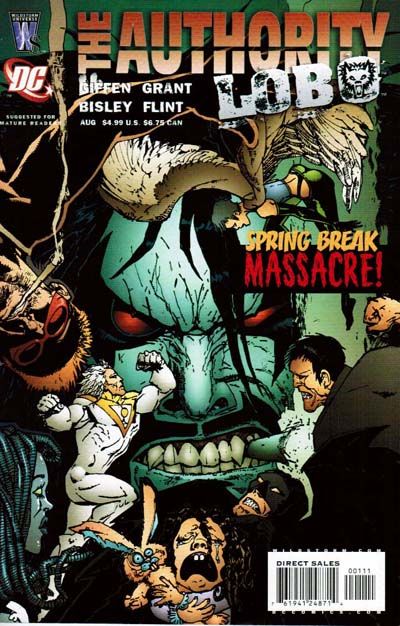 Cover for The Authority / Lobo: Spring Break Massacre (DC, 2005 series) #1