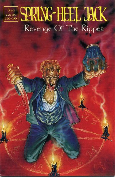 Cover for Spring-Heel Jack: Revenge of the Ripper (Rebel Studios, 1993 series) #3