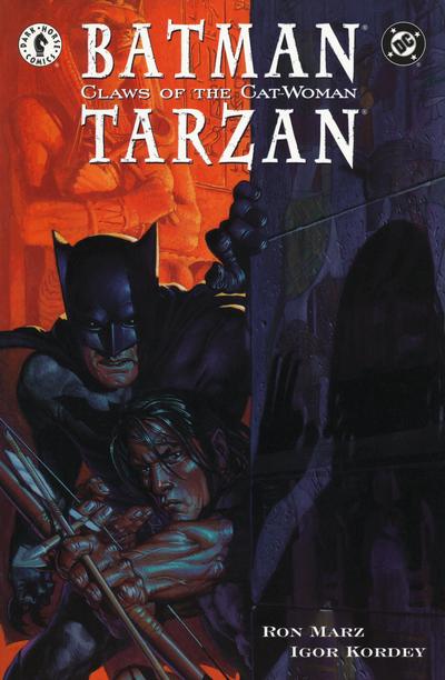 Cover for Batman / Tarzan: Claws of the Cat-Woman (DC; Dark Horse, 2000 series) 