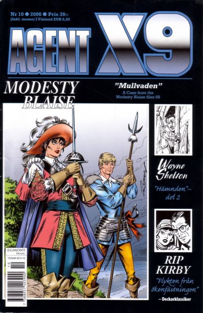 Cover for Agent X9 (Egmont, 1997 series) #10/2006