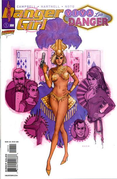 Cover for Danger Girl: Viva Las Danger (DC, 2004 series) #1 [Phil Noto Cover]