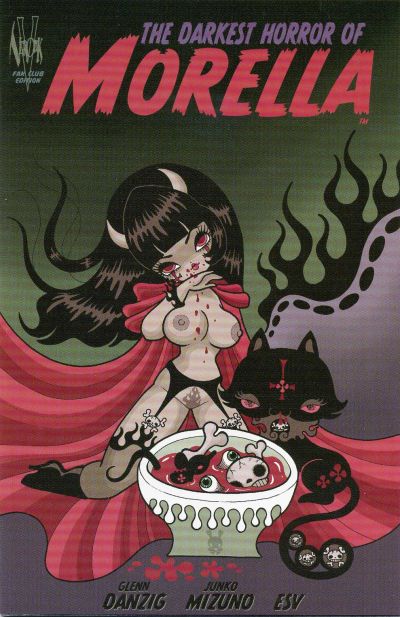Cover for The Darkest Horror of Morella (Verotik, 2006 series) [Fan Club Cover]