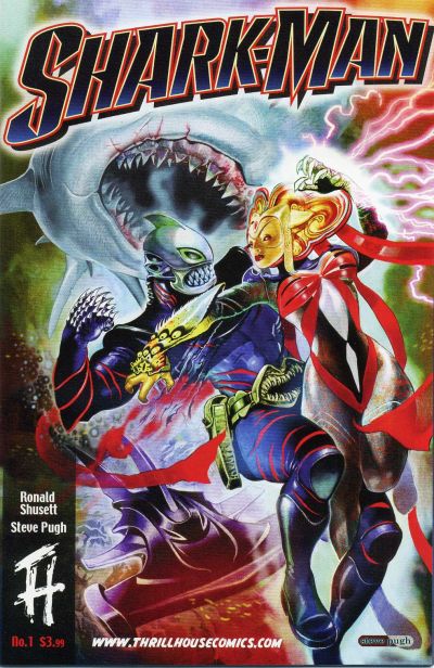 Cover for Shark-Man (Thrill-House Comics, 2006 series) #1
