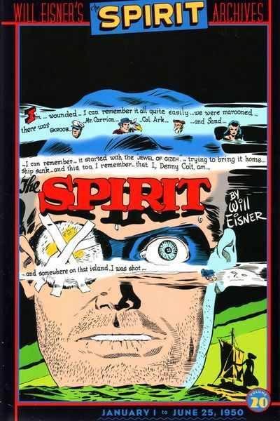 Cover for Will Eisner's The Spirit Archives (DC, 2000 series) #20