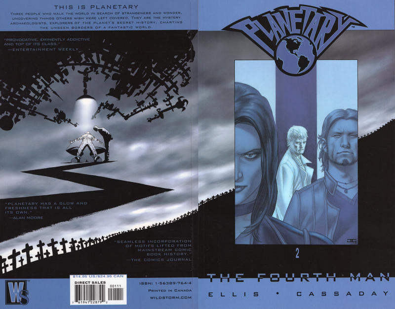Cover for Planetary (DC, 2000 series) #2 - The Fourth Man