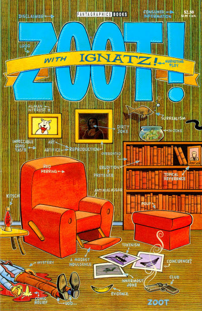 Cover for Zoot! (Fantagraphics, 1992 series) #2
