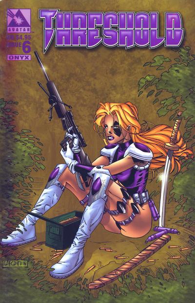 Cover for Threshold (Avatar Press, 1998 series) #6 [Onyx]