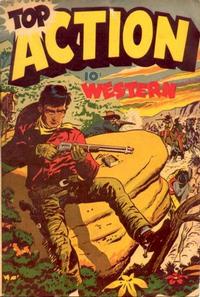 Cover for Top Adventure [Top Action Western] (Export Publishing, 1950 series) #1