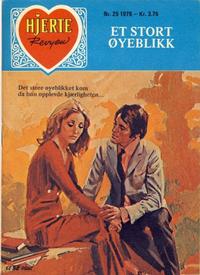 Cover Thumbnail for Hjerterevyen (Serieforlaget / Se-Bladene / Stabenfeldt, 1960 series) #25/1978