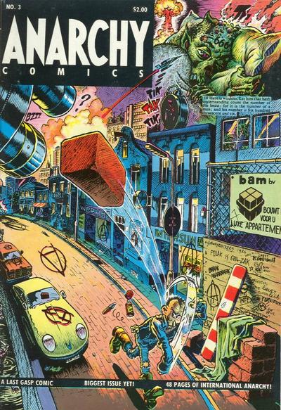 Cover for Anarchy Comics (Last Gasp, 1978 series) #3