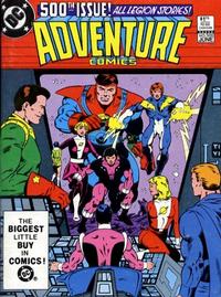Cover for Adventure Comics (DC, 1938 series) #500 [Direct]