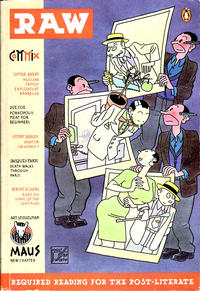 Cover Thumbnail for Raw (Penguin, 1989 series) #2 - Required Reading for the Post-Literate