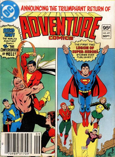 Cover for Adventure Comics (DC, 1938 series) #491 [Newsstand]