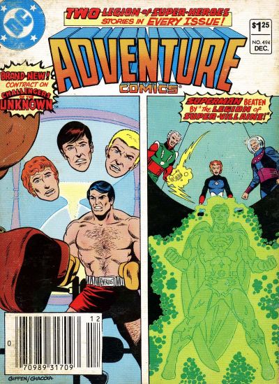 Cover for Adventure Comics (DC, 1938 series) #494 [Newsstand]