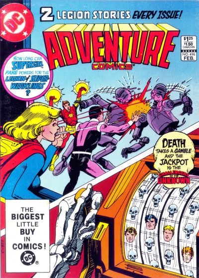 Cover for Adventure Comics (DC, 1938 series) #496 [Direct]