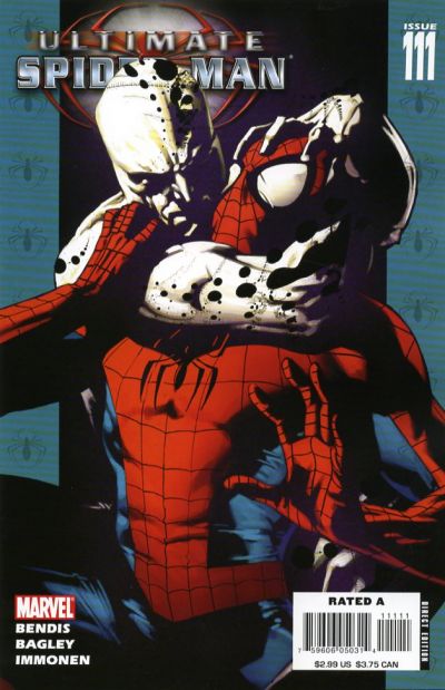 Cover for Ultimate Spider-Man (Marvel, 2000 series) #111 [Stuart Immonen Variant Cover]