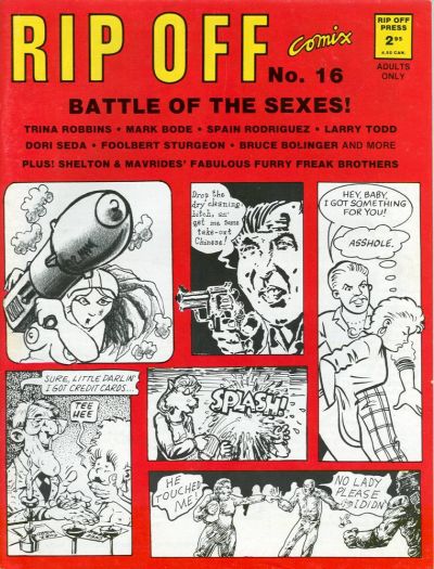 Cover for Rip Off Comix (Rip Off Press, 1977 series) #16