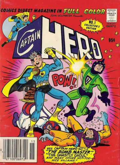 Cover for Captain Hero Comics Digest Magazine (Archie, 1981 series) #1