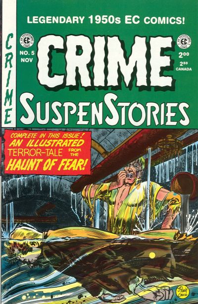 Cover for Crime Suspenstories (Russ Cochran, 1992 series) #5