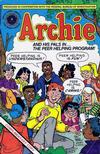 Cover for Archie and His Pals in The Peer Helping Program (Archie, 1991 series) 