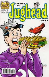 Cover for Archie's Pal Jughead Comics (Archie, 1993 series) #188