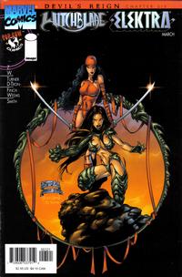 Cover Thumbnail for Witchblade / Elektra (Marvel, 1997 series) #1 [Direct Edition - Joe Benitez Cover]