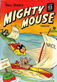 Cover Thumbnail for Paul Terry's Mighty Mouse Comics (St. John, 1951 series) #23 [52-pages]
