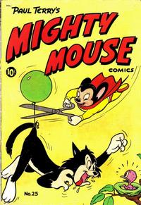 Cover Thumbnail for Paul Terry's Mighty Mouse Comics (St. John, 1951 series) #25 [36-pages]