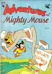 Cover Thumbnail for Adventures of Mighty Mouse (St. John, 1952 series) #15