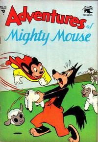 Cover for Adventures of Mighty Mouse (St. John, 1952 series) #16
