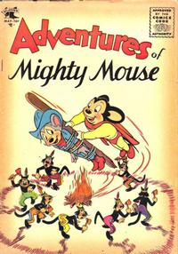 Cover for Adventures of Mighty Mouse (St. John, 1952 series) #18