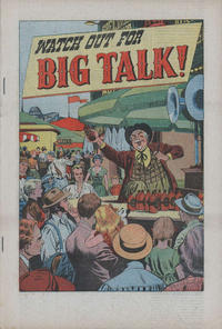 Cover Thumbnail for Watch Out for Big Talk! (General Comics, 1950 series) 