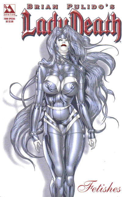 Cover for Brian Pulido's Lady Death: 2006 Fetishes Special (Avatar Press, 2006 series) 