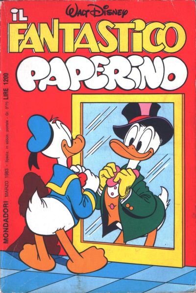 Cover for I Classici di Walt Disney (Mondadori, 1977 series) #75 - Il Fantastico Paperino