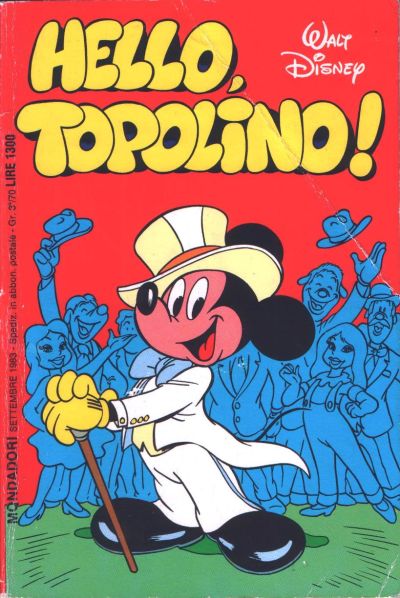 Cover for I Classici di Walt Disney (Mondadori, 1977 series) #81 - Hello, Topolino!