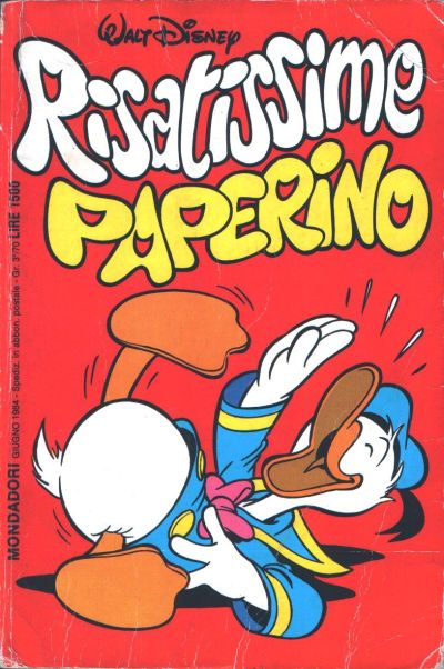 Cover for I Classici di Walt Disney (Mondadori, 1977 series) #90 - Risatissime Paperino