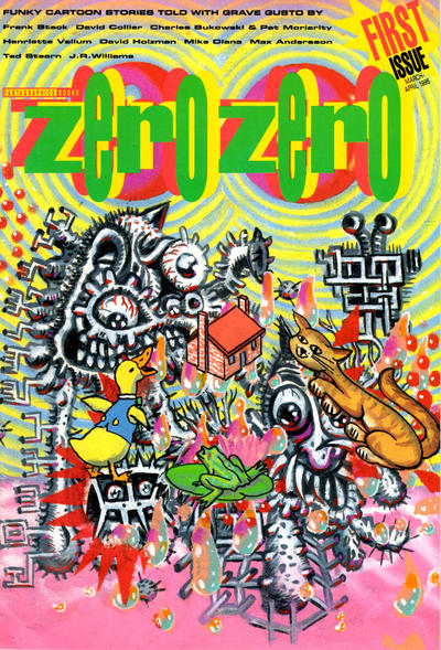 Cover for Zero Zero (Fantagraphics, 1995 series) #[1]