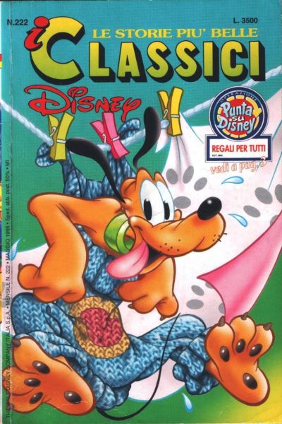 Cover for I Classici Disney (Disney Italia, 1995 series) #222