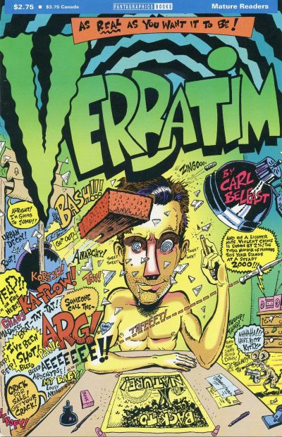 Cover for Verbatim (Fantagraphics, 1993 series) #2