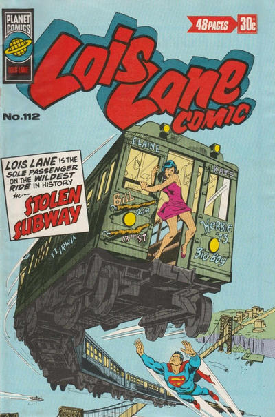 Cover for Lois Lane Comic (K. G. Murray, 1975 series) #112