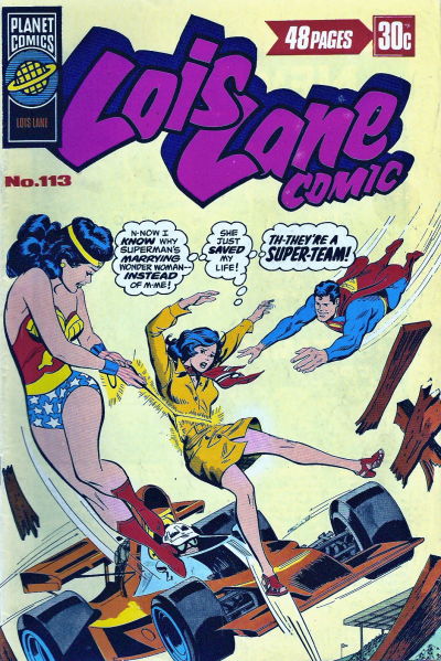 Cover for Lois Lane Comic (K. G. Murray, 1975 series) #113